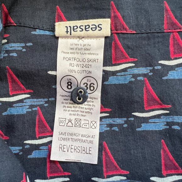 Seasalt Reversible Skirt - Picture 4 of 6